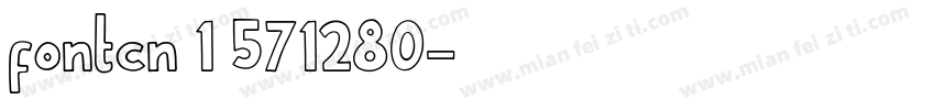 fontcn 1 571280字体转换